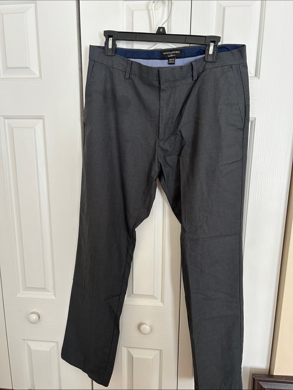 Banana Republic Men's Charcoal Dress Pants